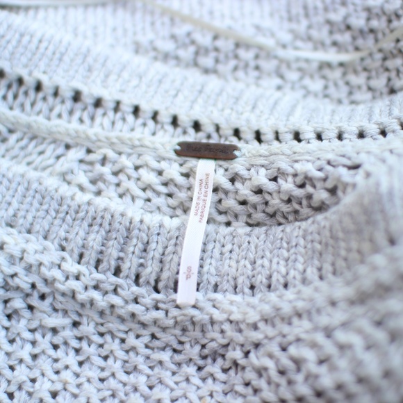 Free People Crochet Oversize Sweater - Picture 5 of 5